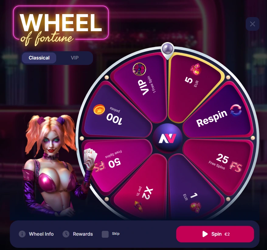 NV Casino promo – free spins, cashback a bonusové nabídky